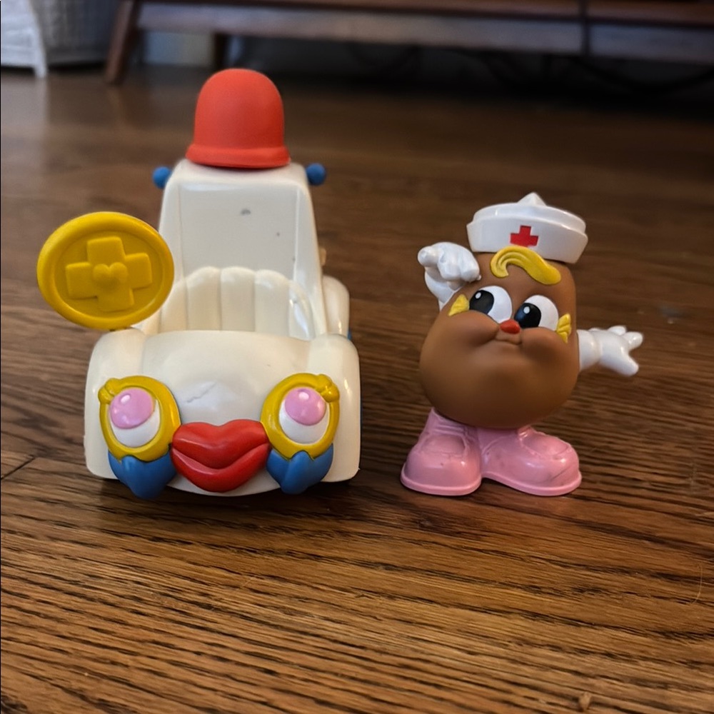 RARE vintage potato head kids ambulance